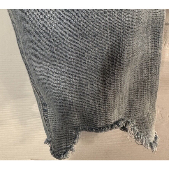 Lucky Brand Bridgette Woman SZ 8/29 Distressed Shark Bite Raw Hem Skinny Jeans - Picture 5 of 16
